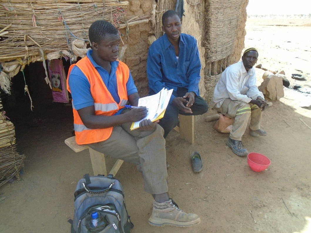 Travail de terrain